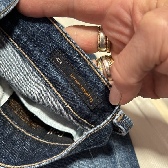 COH | Citizens Of Humanity Blue Ava Straight Leg Denim Size 30 - Picture 8 of 12